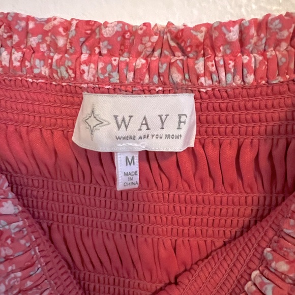 WAYF Cropped Ruffle Top - Picture 3 of 4